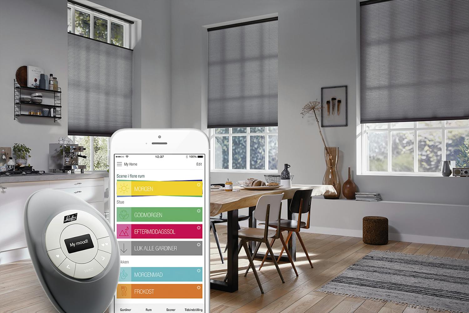 Luxaflex Powerview: Nu kan du styre hjemmets gardiner med en smart home app.
